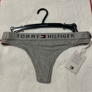 Tommy Hilfiger thong gray organic cotton